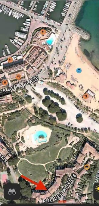 Proche St Tropez Refait A Neuf Bord De Plage Et Piscine Cogolin Exterior photo