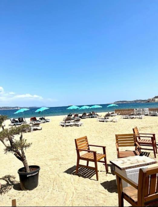 Proche St Tropez Refait A Neuf Bord De Plage Et Piscine Cogolin Exterior photo